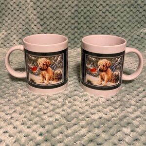 Winter Puppy Mug Set